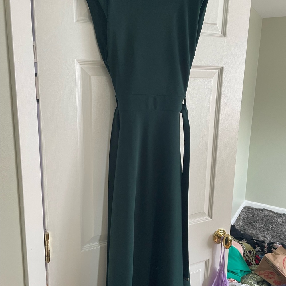 Calvin Klein Dark Green Maxi Dress